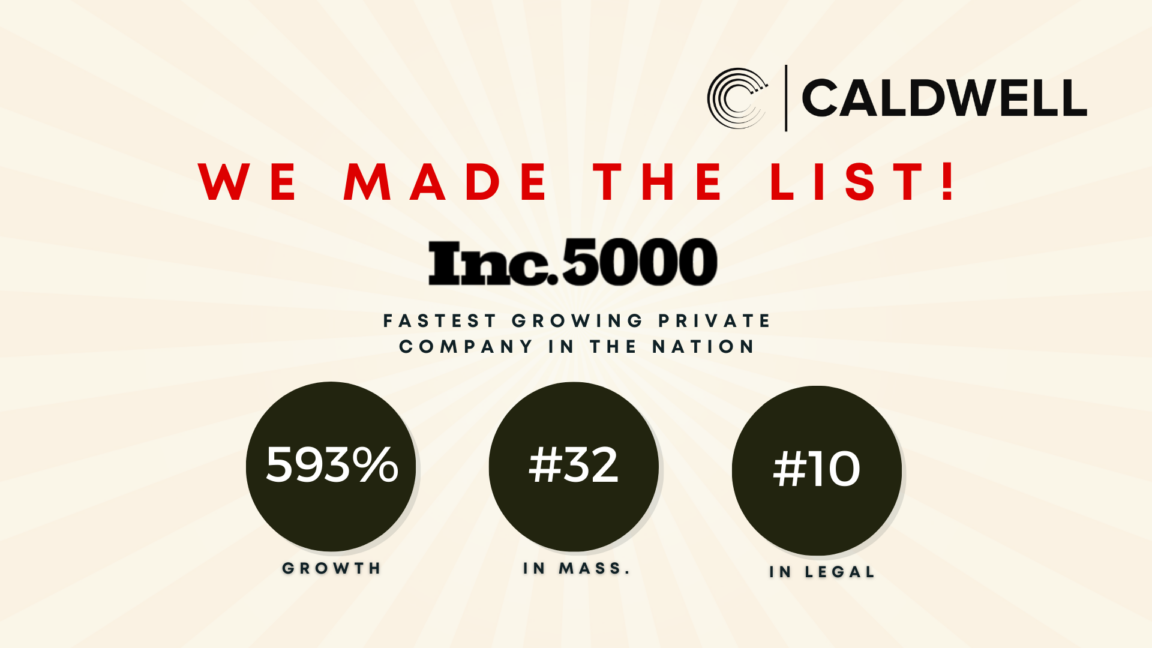 Caldwell Listed on Inc. 5000 for Fourth Consecutive Year