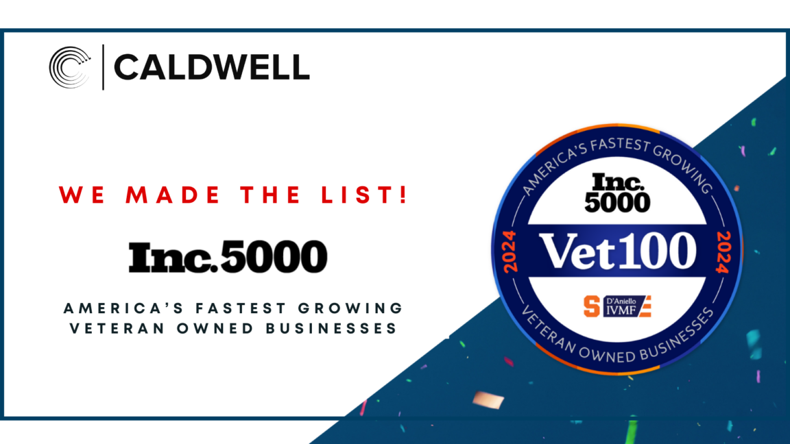 Caldwell Named to Inc. Business Media’s Vet100 List