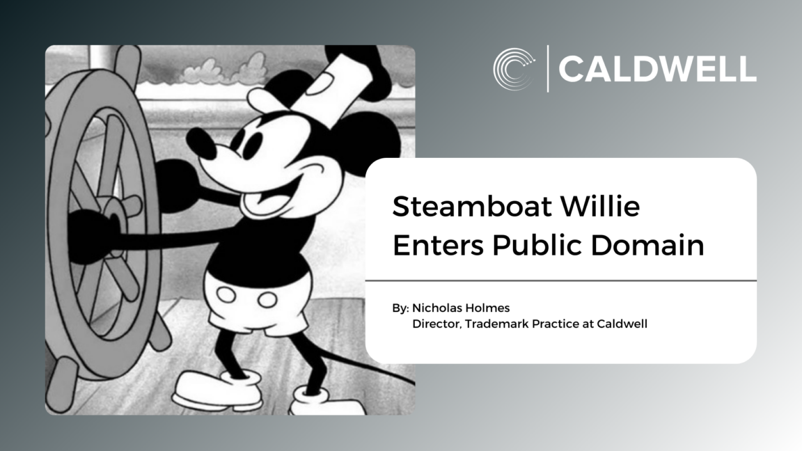 Steamboat Willie Enters Public Domain